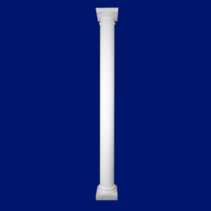 Pilastra de escayola clásica