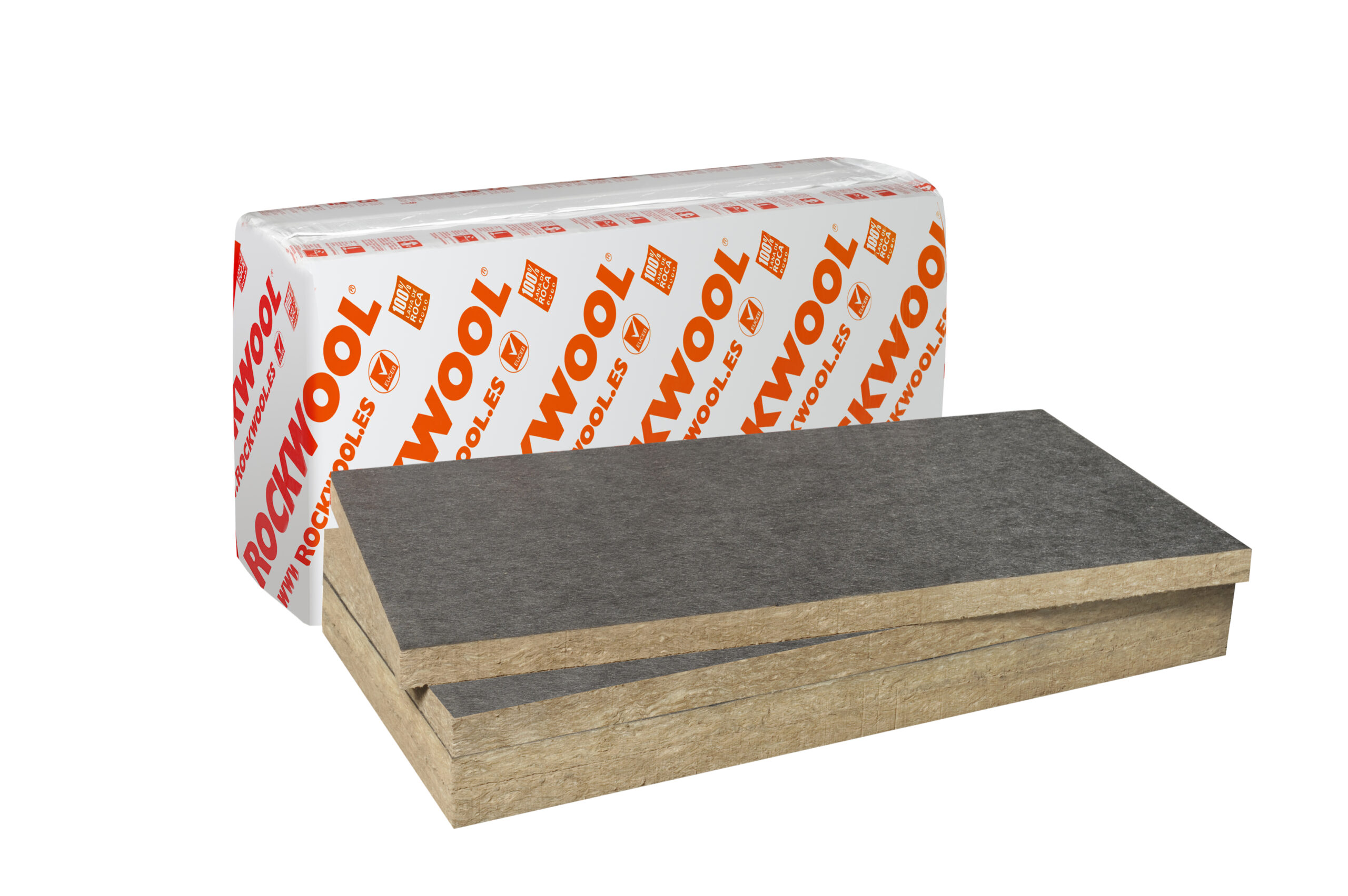 Panel de lana de roca 1350x400x40mm Rockwool Rockalm 211 (paquete